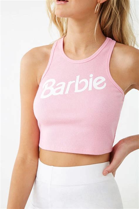 barbie tank top target|white cropped barbie tank top.